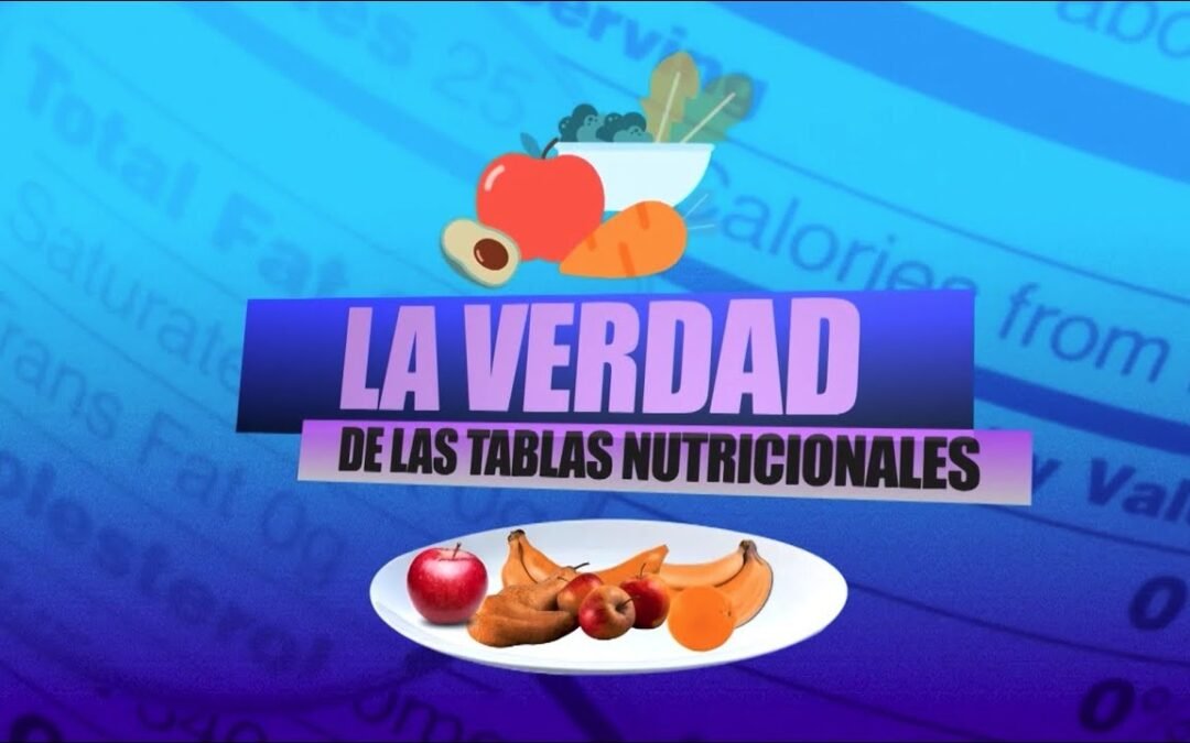 Ejemplo práctico de tablas nutrimentales en productos innovadores